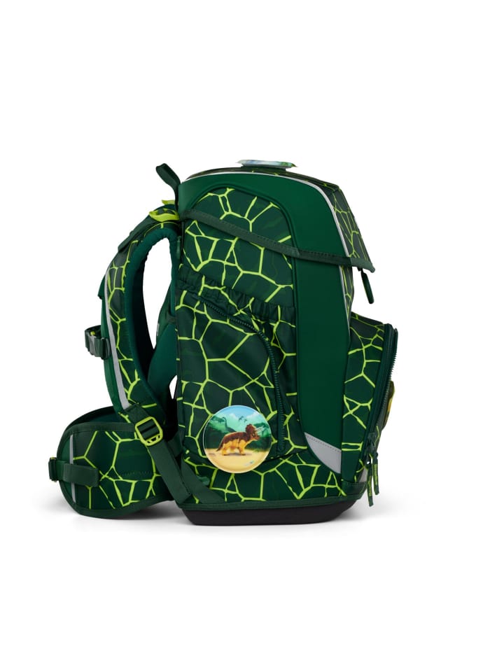 Ergobag Grundschulranzen-Set CUBO BärRex 5-tlg. in Grün günstig kaufen onesize
