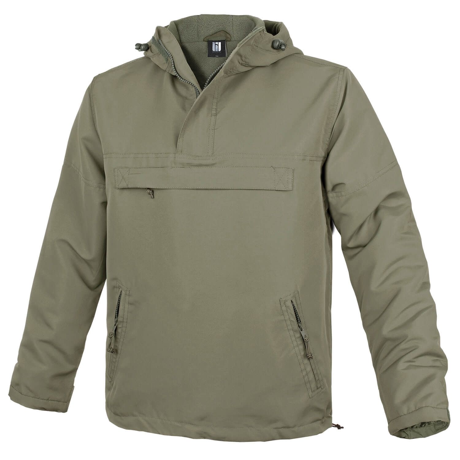 Hooded Windbreaker mit Fleecefutter