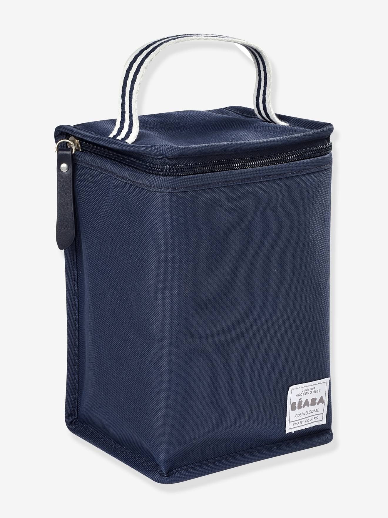 Pochette repas isotherme BEABA gris perle