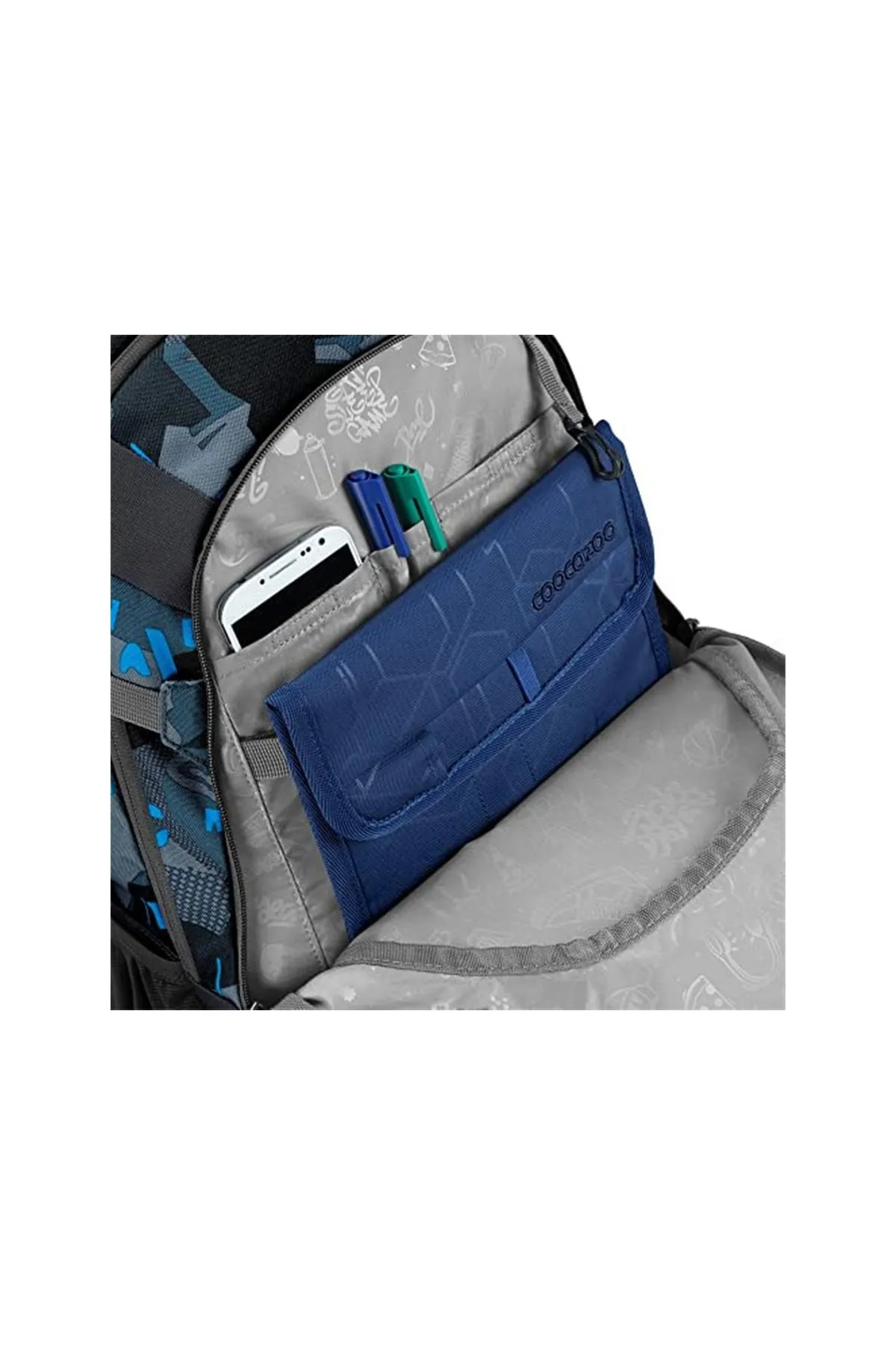 Coocazoo  Rucksack - Mehrfarbig - Unifarben