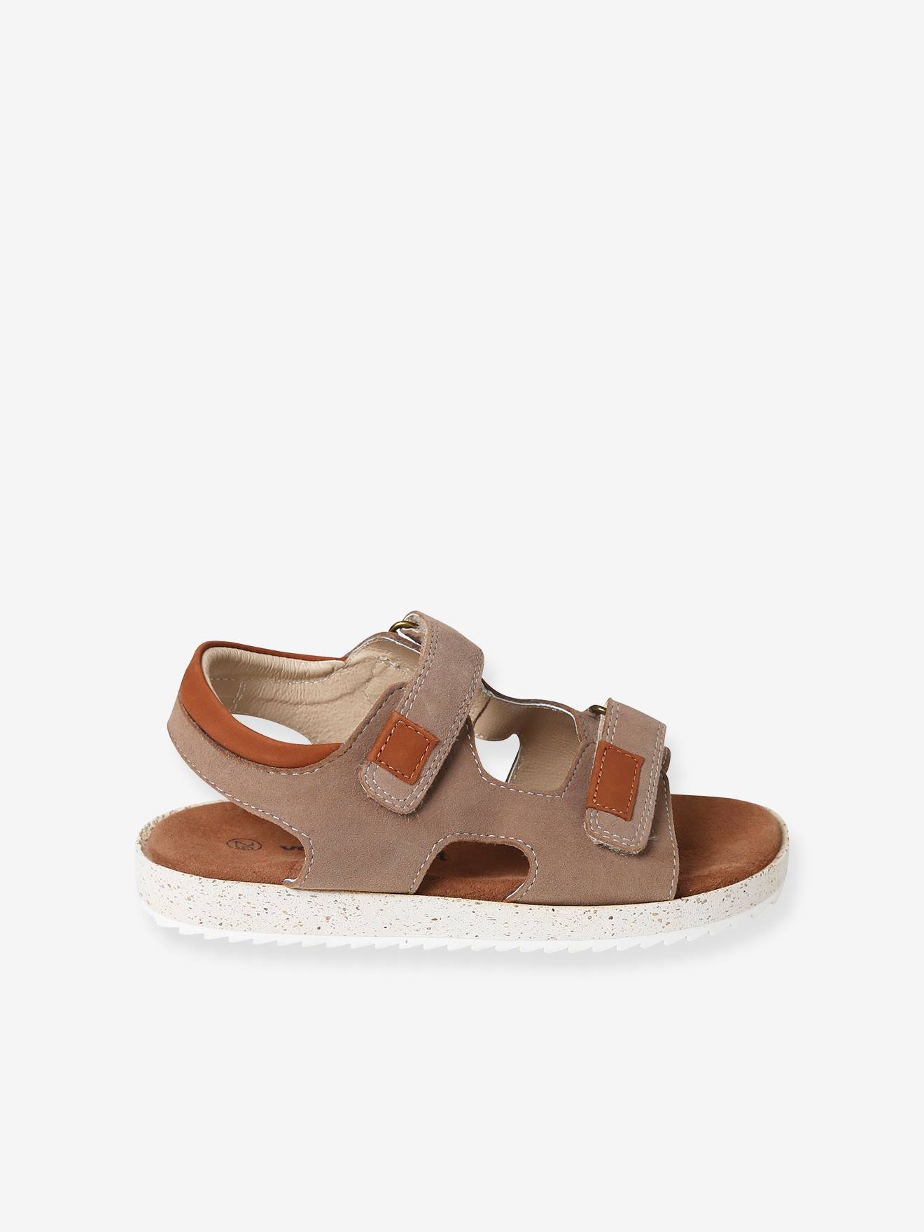 Vertbaudet Jungen Sandalen - grau