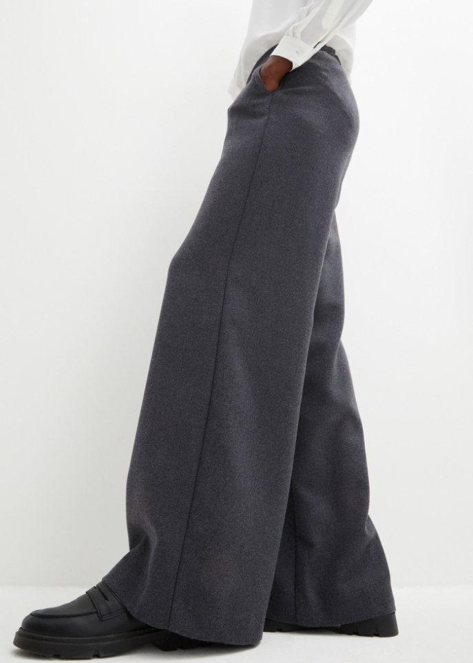 Marlenehose mit Wollanteil