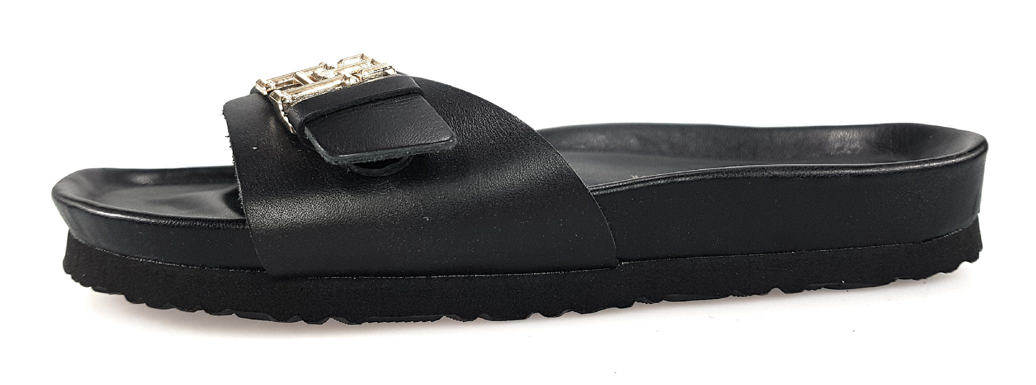 Tommy Hilfiger Mule Sandale FW0FW07134 Schwarz BDS Black