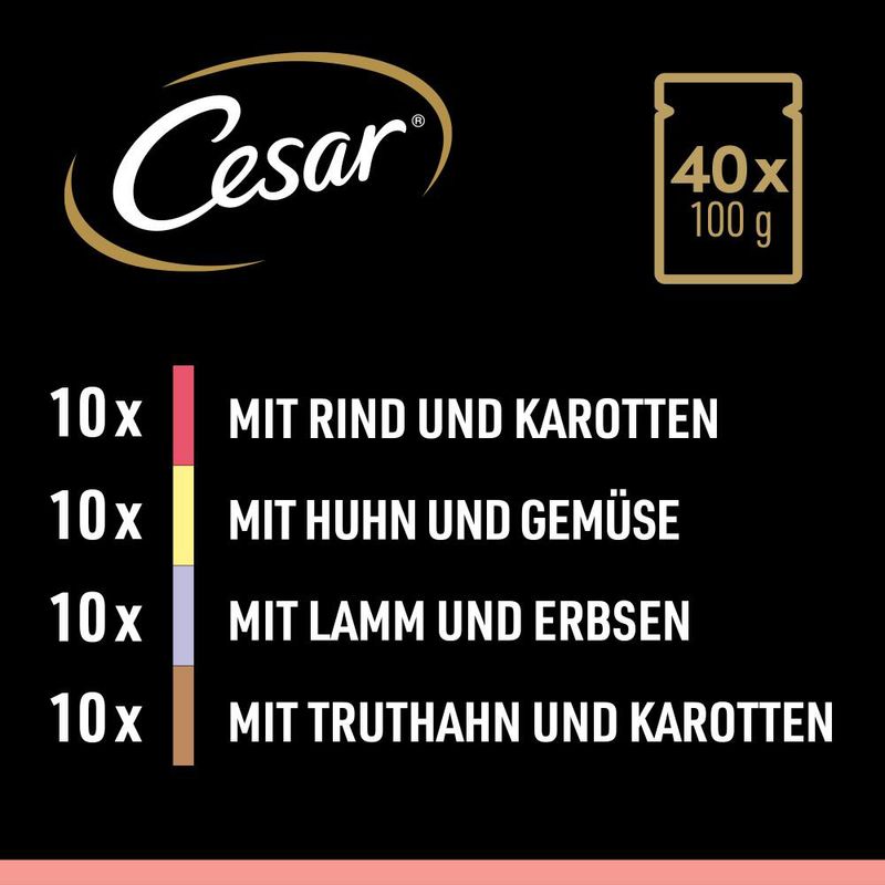 Cesar Feines im Frischebeutel Favoriten in Sauce