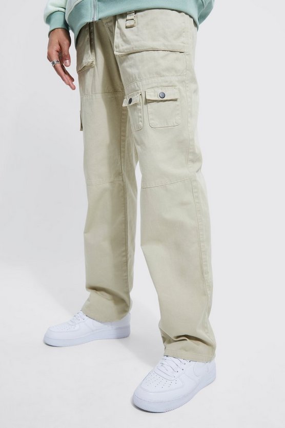 Tall lockere Cargo-Hose mit Taschen