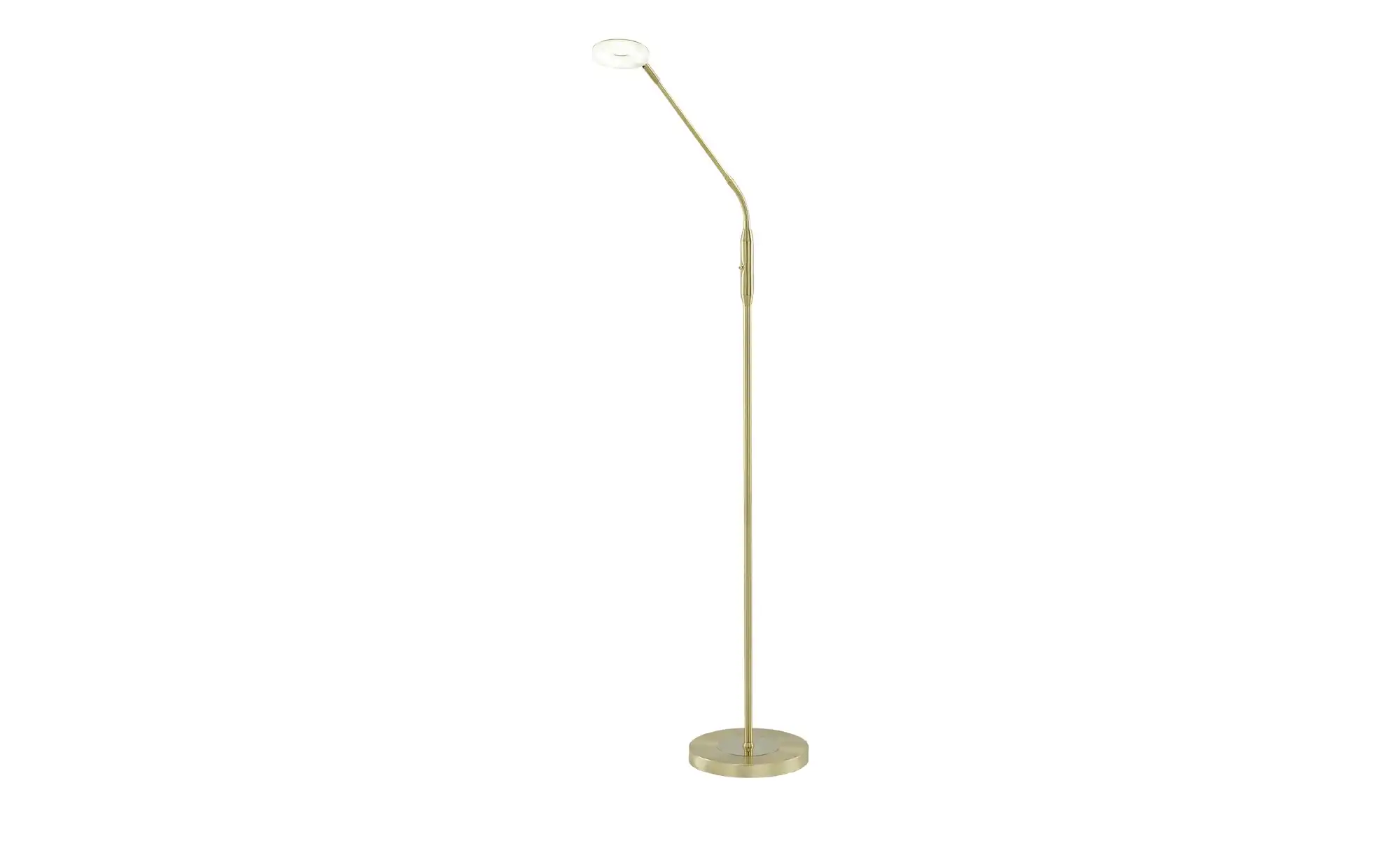 Fischer-Honsel LED-Leseleuchte, Messing-matt mit Dimmer