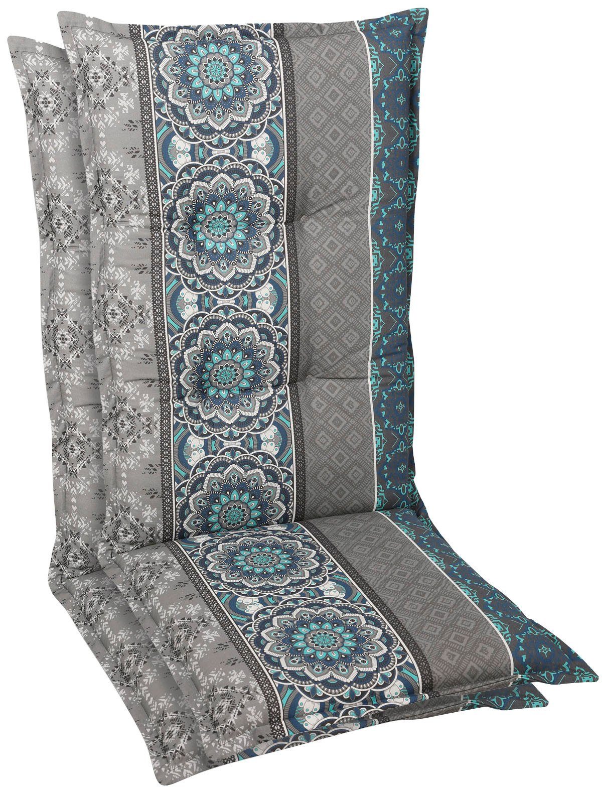 GO-DE Hochlehnerauflage, (Set, 2 St)