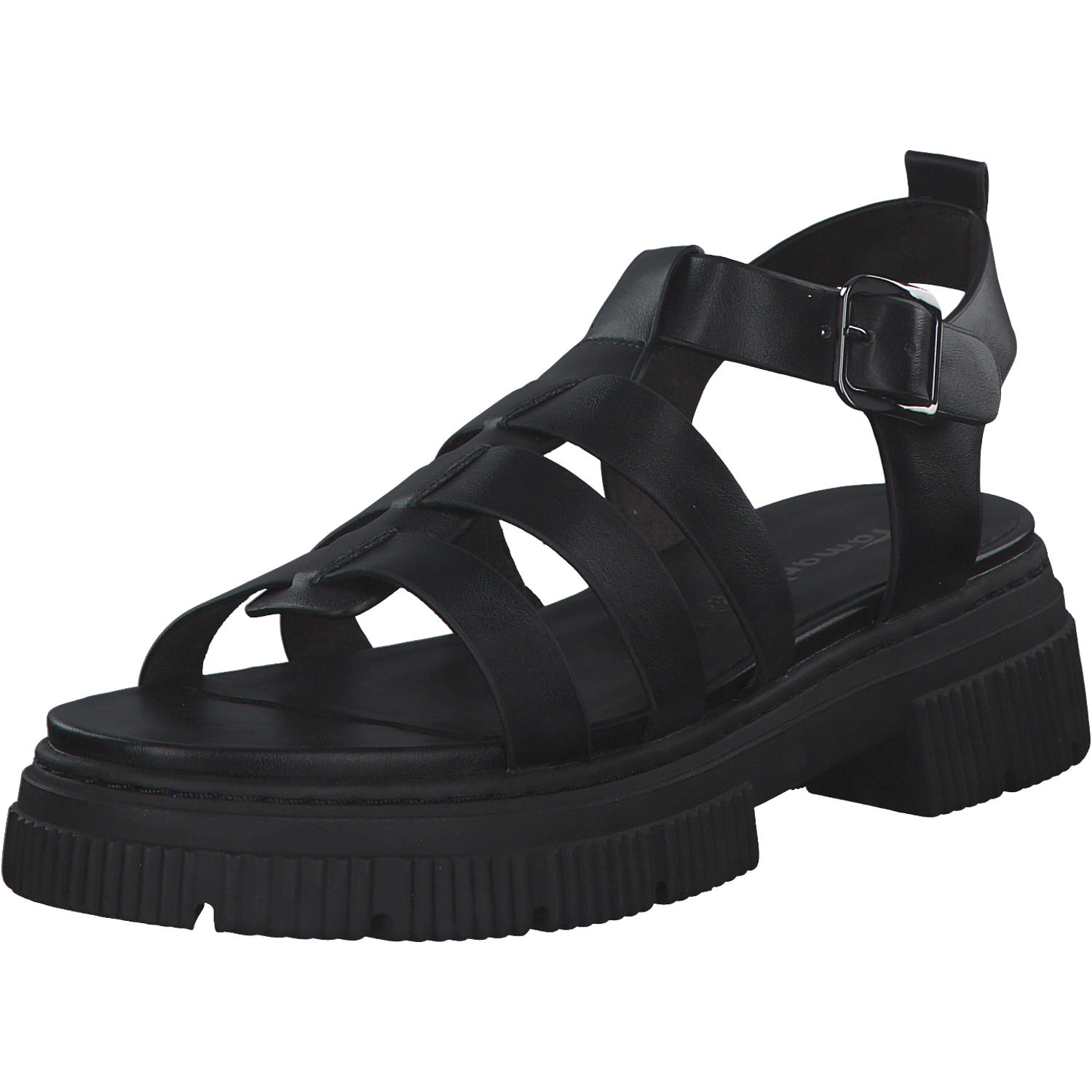 Tamaris 28719, Keilsandaletten, Damen, BLACK