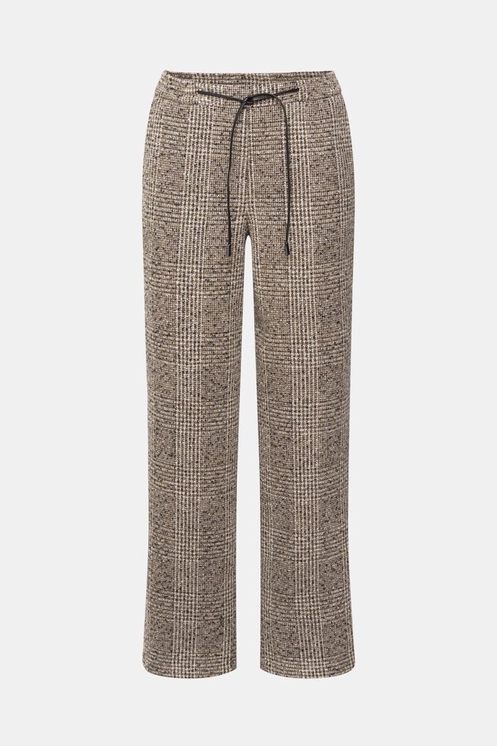 High-Rise-Hose aus Wollmix