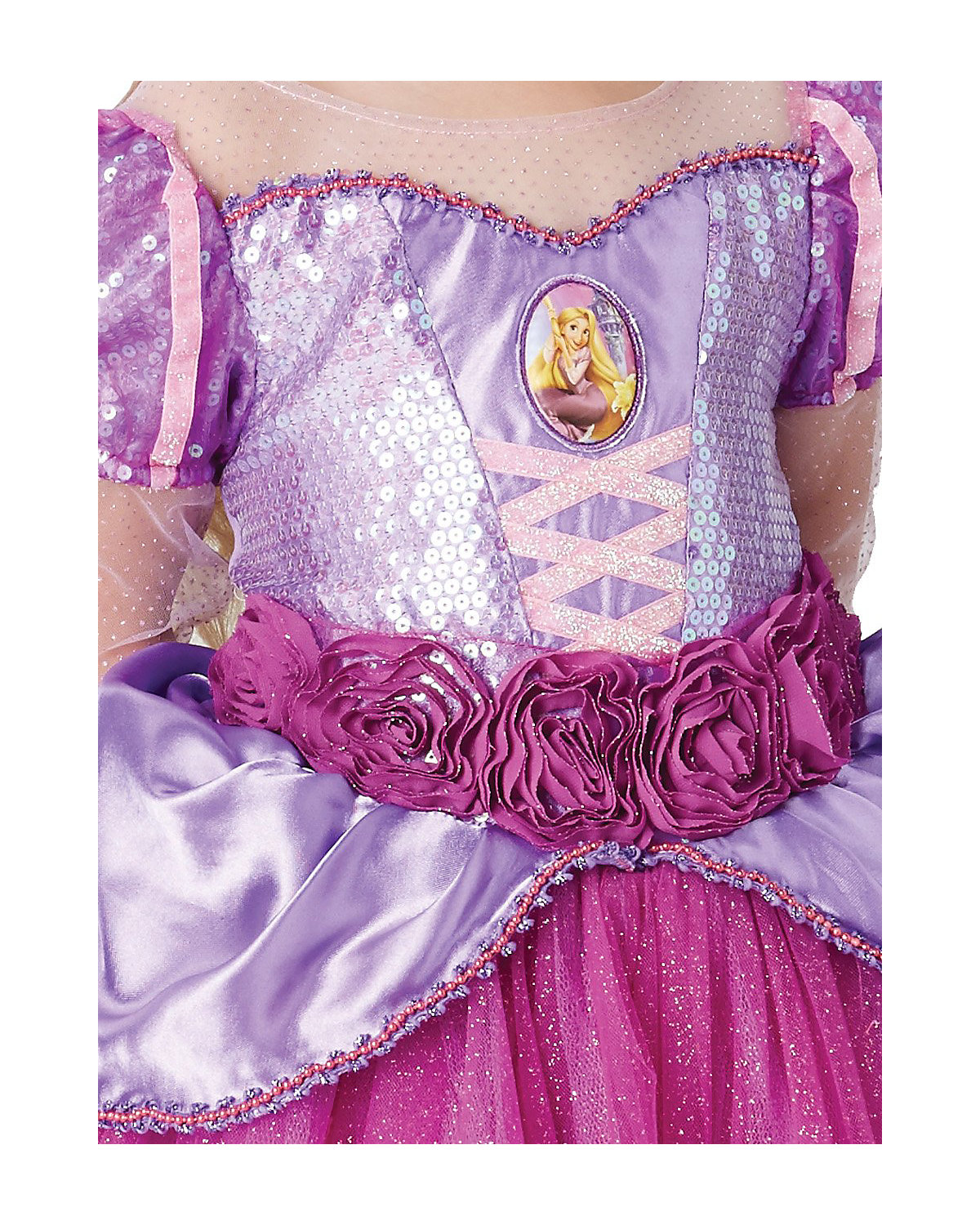 Prinzessin Rapunzel Tüllkleid für Kinder