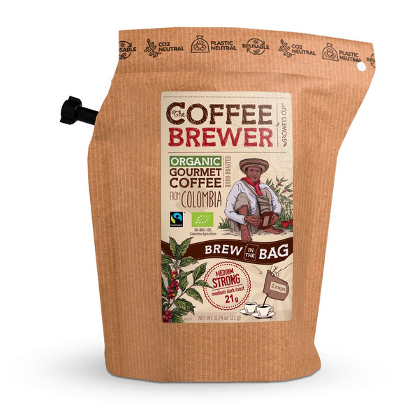 KAFFEE 2 CUPS COLOMBIA, BIOLOGISCH