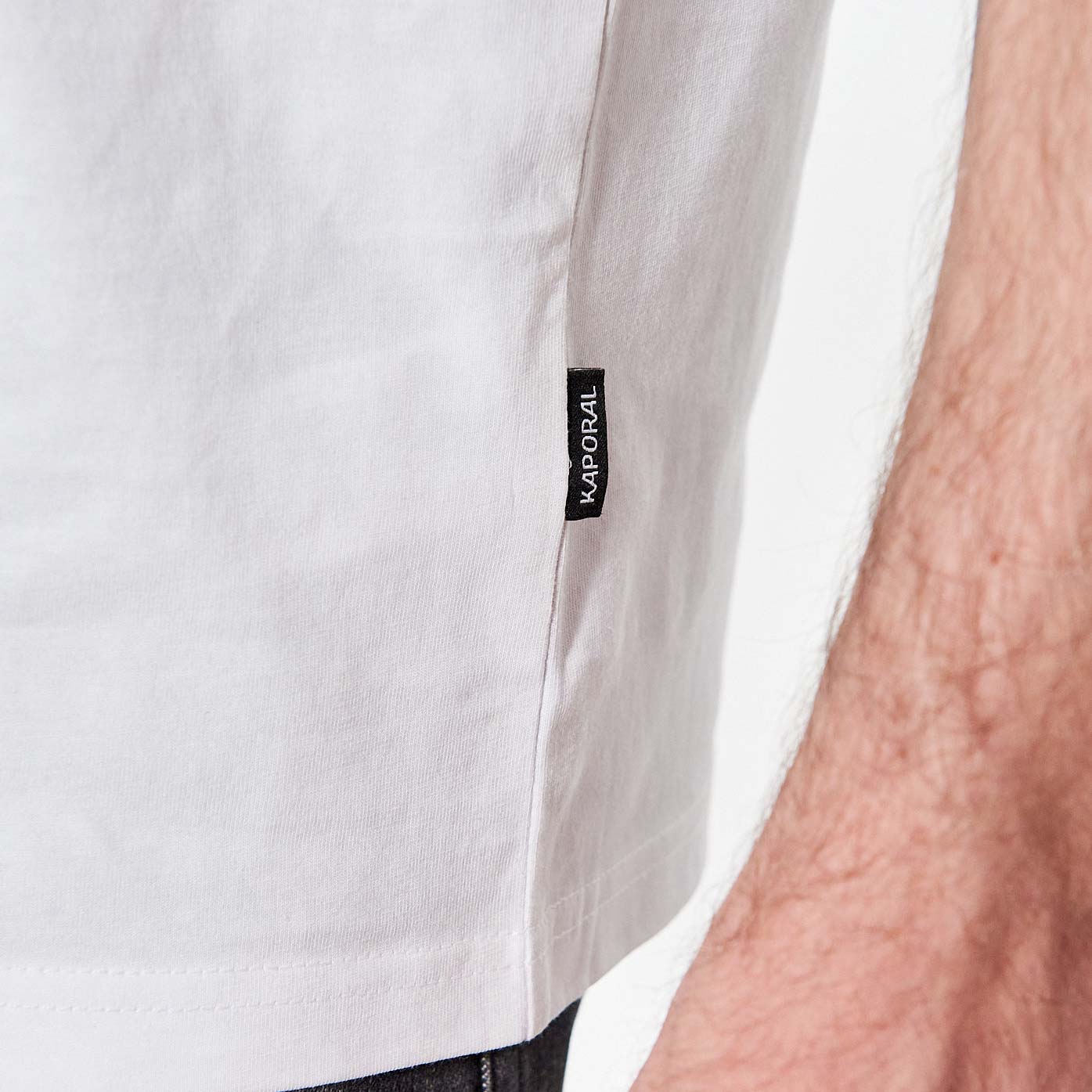 LERES  T-shirt blanc Homme en 100% coton bio