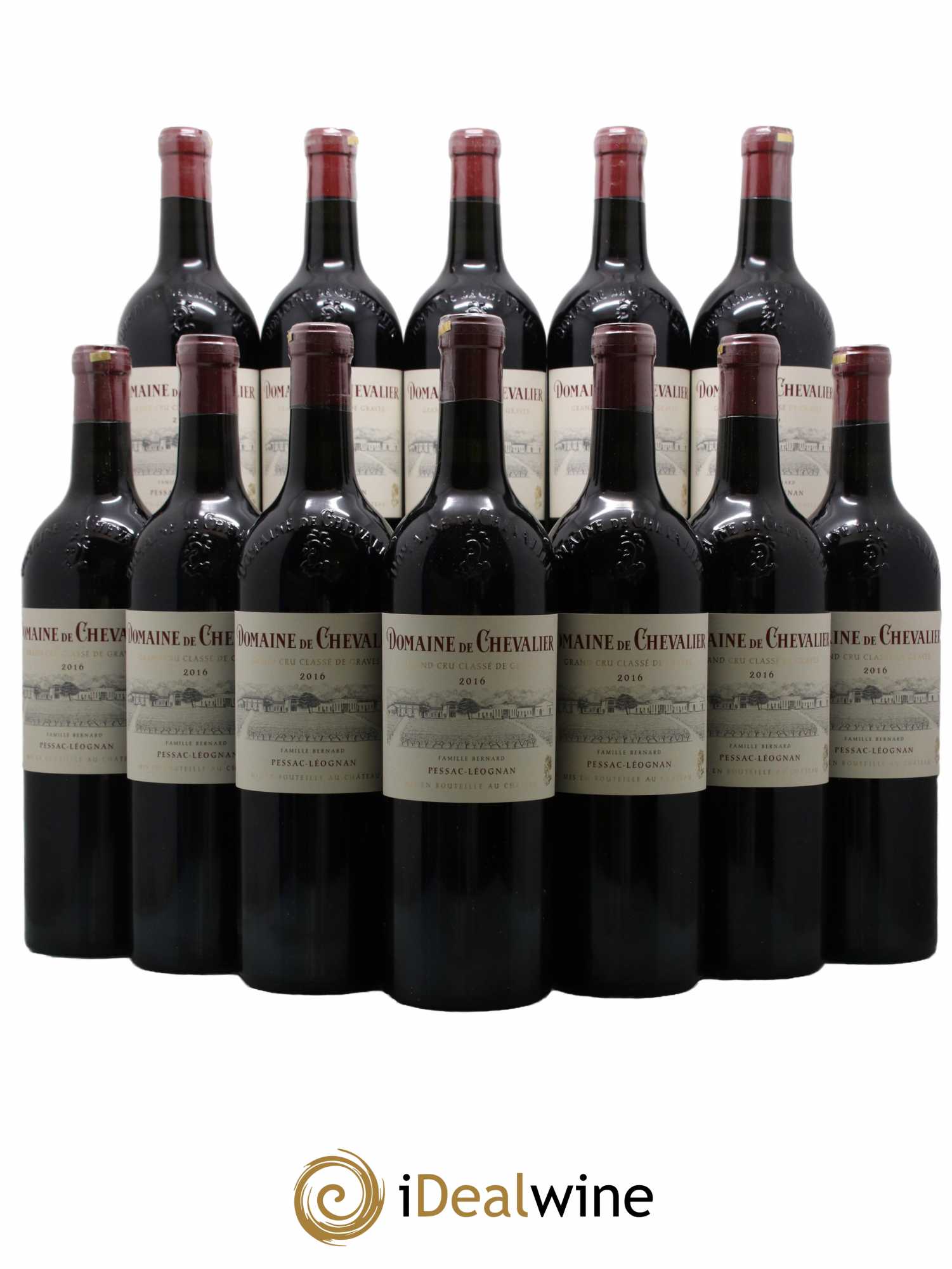 Domaine de Chevalier Cru Classé de Graves  2016 - Lot de 12 Bouteilles