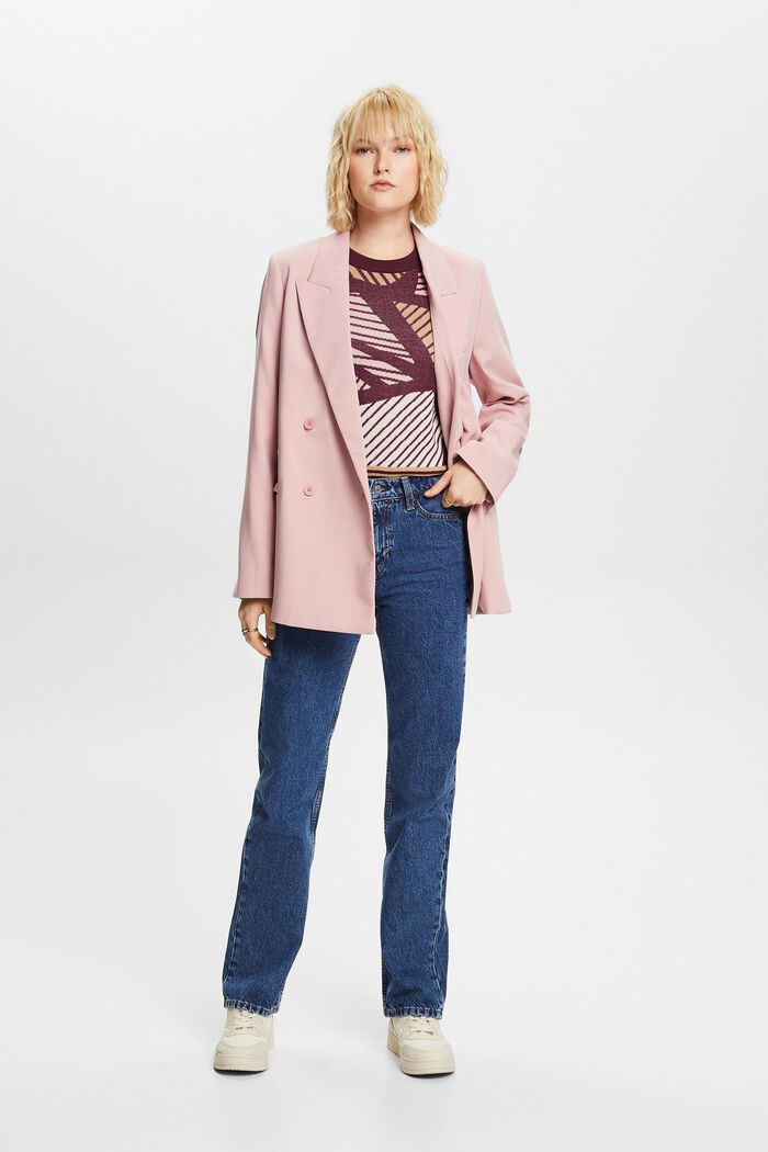 Retro-Jeans mit gerader Passform und hohem Bund