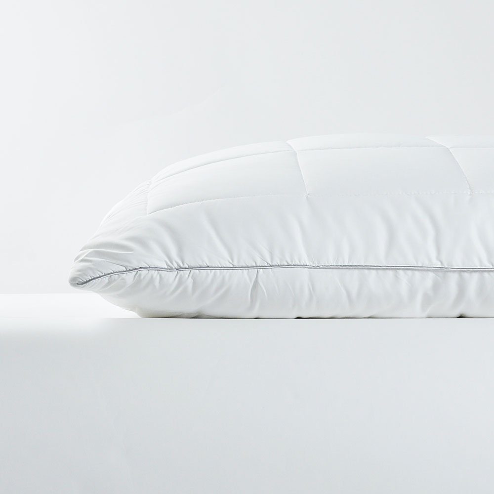 Bettdecke + Kopfkissen, RIBECO Steppbettenset Isabel, RIBECO, Füllung: 100% Polyester, Bezug: 100% Polyester, Faserdecke, Microfaser, vegan, federfrei, 2er Set, Decke + Kissen