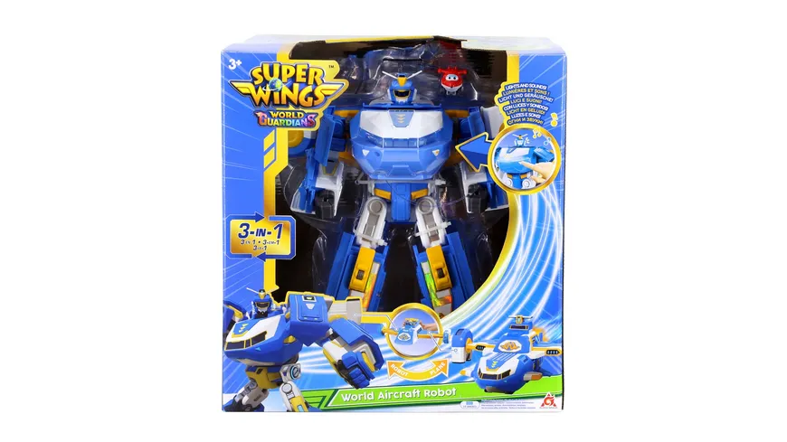 Super Wings Transforming Aircraft Robot
