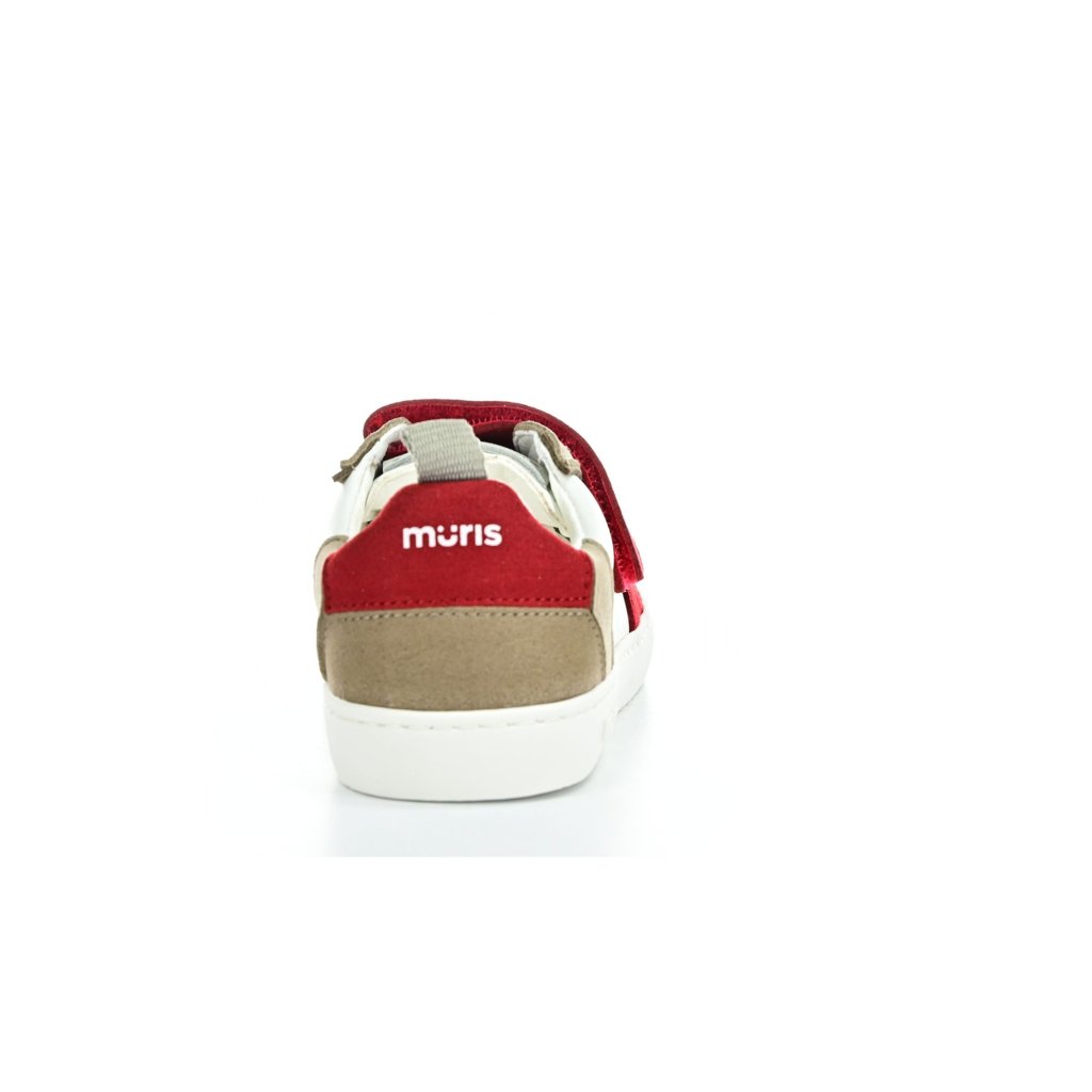 Muris Petra Junior Fire Red Barfußsneakers