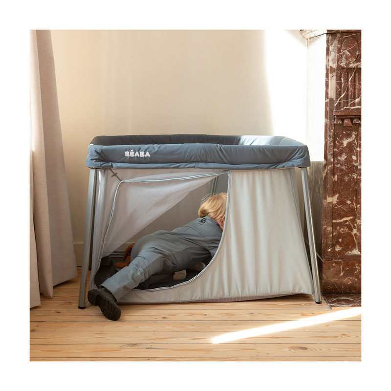 Lit parapluie 3 en 1 Easy sleep gris minéral Beaba