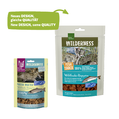 REAL NATURE Snacks REAL NATURE WILDERNESS Fish-Snack 35g Fresh Water, Fisch & Meeresfrüchte