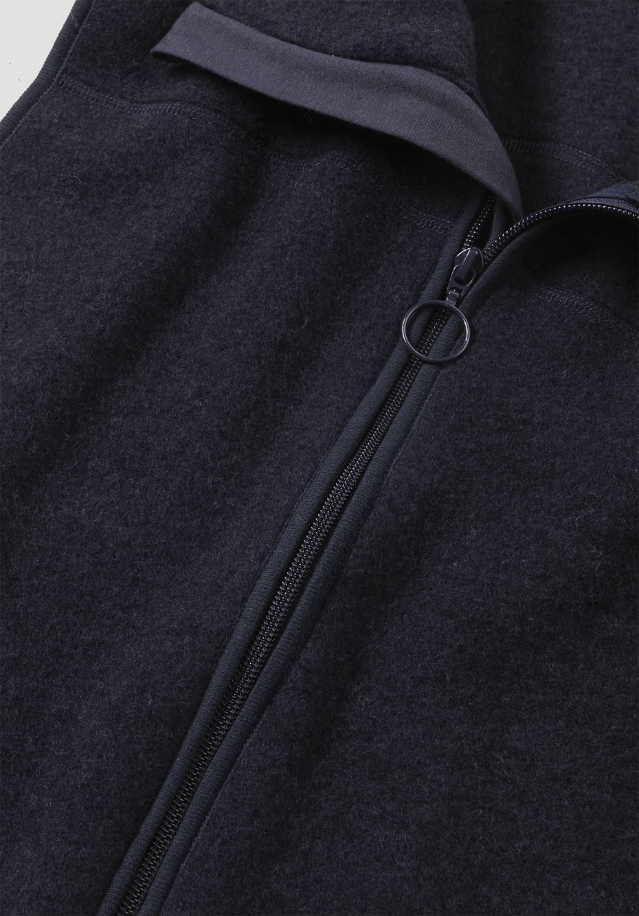Wollfleece Weste aus reiner Bio-Merinowolle
