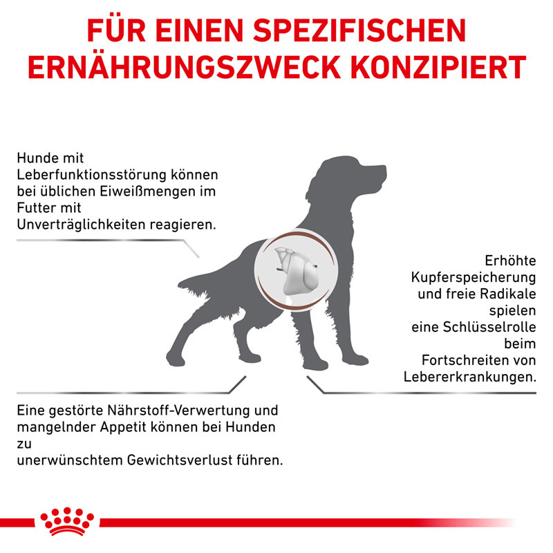 ROYAL CANIN Herz & Leber ROYAL CANIN Veterinary Diet Hepatic 2x12 kg