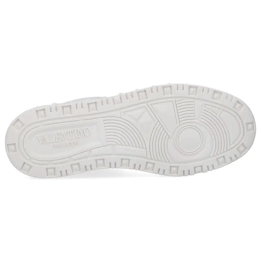 Valentino Garavani - Sneaker low FREEDOTS Kalbsleder - weiß
