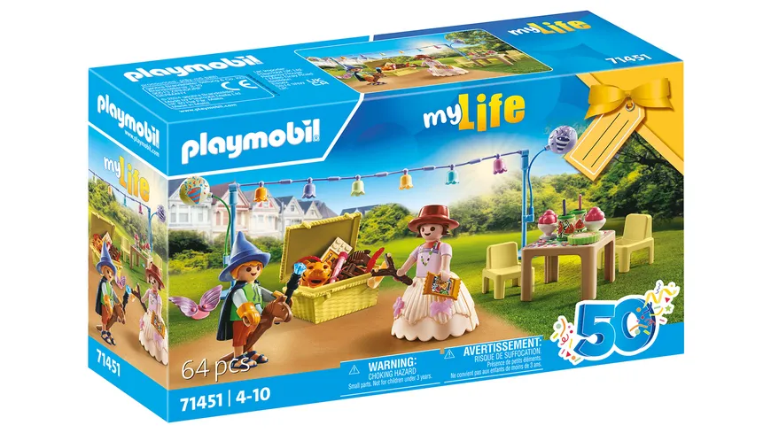 PLAYMOBIL 71451 - my Life - Kostümparty