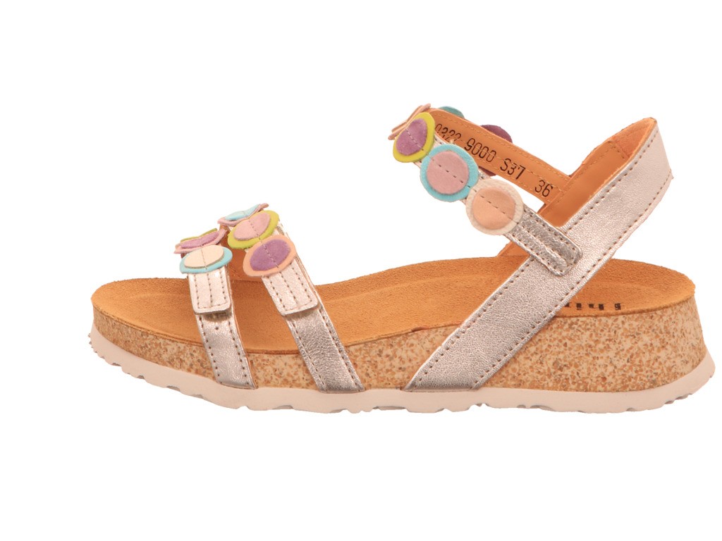 THINK Klassische Sandalen silber Koak