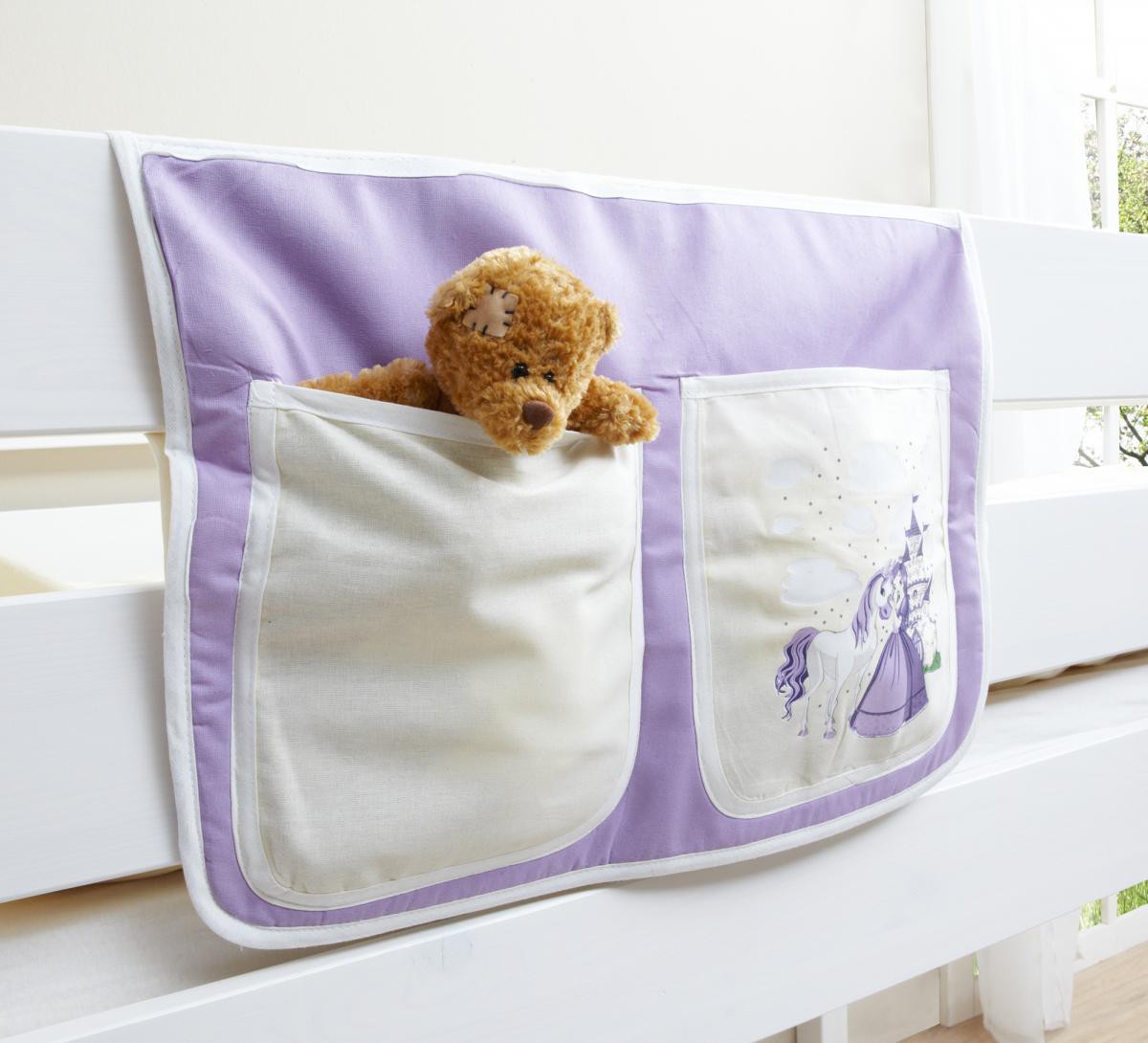 Ticaa Bett-Tasche für Hoch- und Etagenbetten 