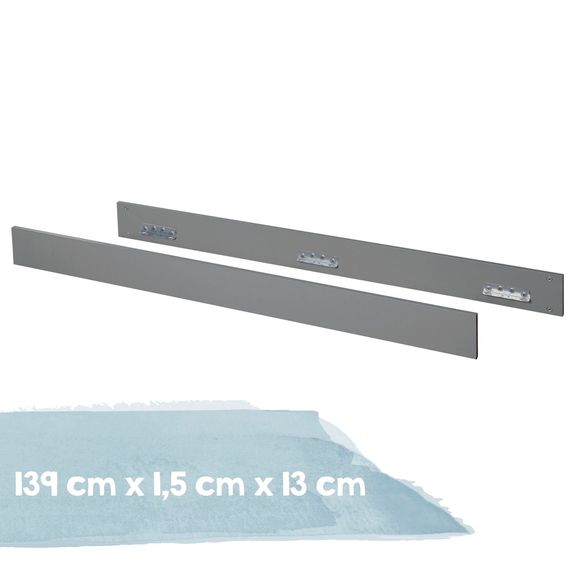 roba® Umbauseiten Universalumbauseiten, taupe, passend für Roba Kinderbetten mit Matratzenmaß 70x140