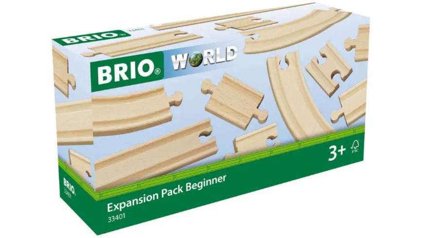 BRIO Bahn - Kleines Schienensortiment