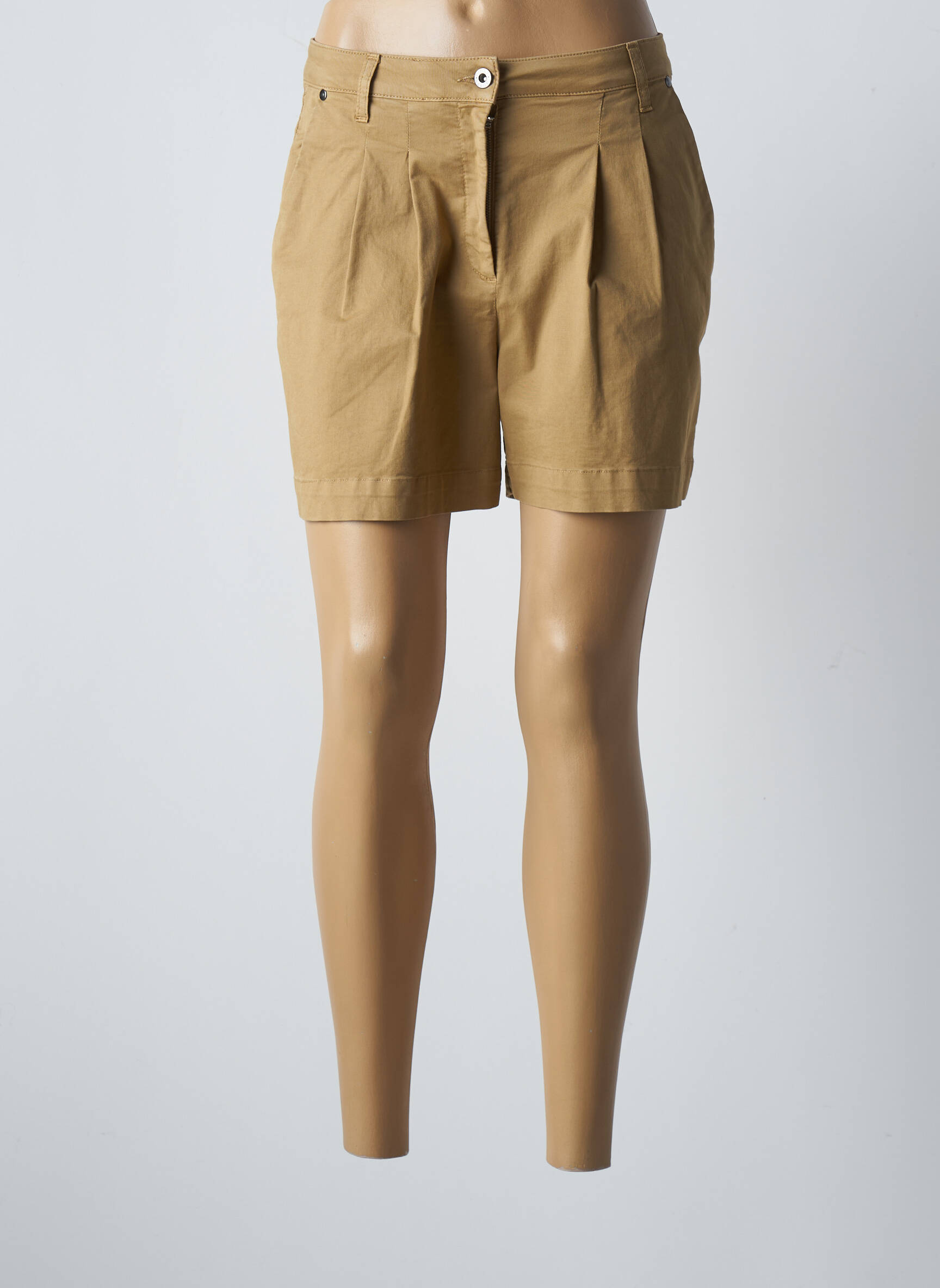 Lauren Vidal Shorts 1 Femme couleur beige