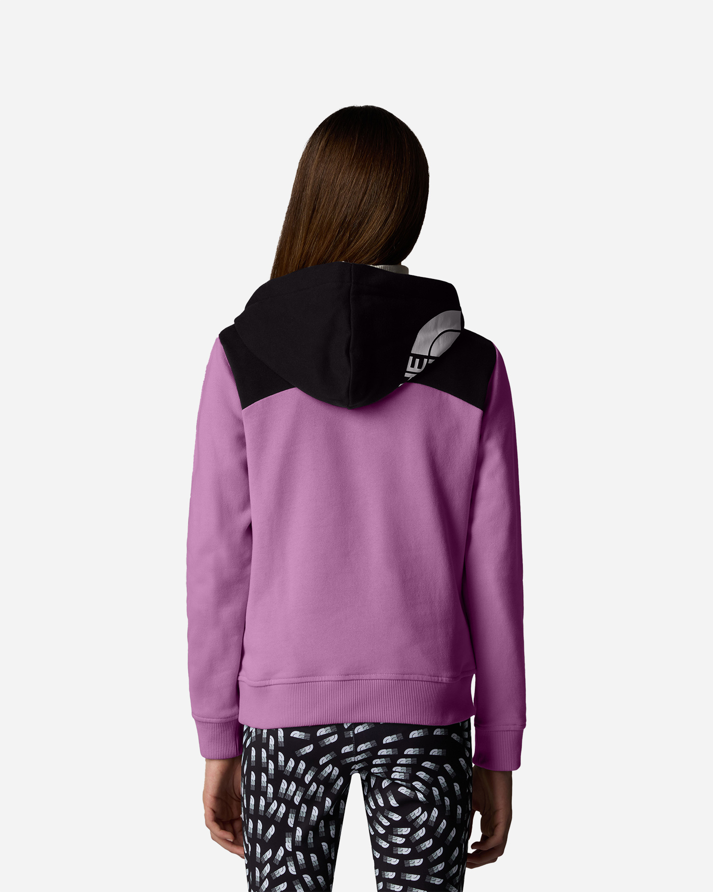 Logo Felpa The North Face na plecach Relaxed Jr NF0A89HC1I81