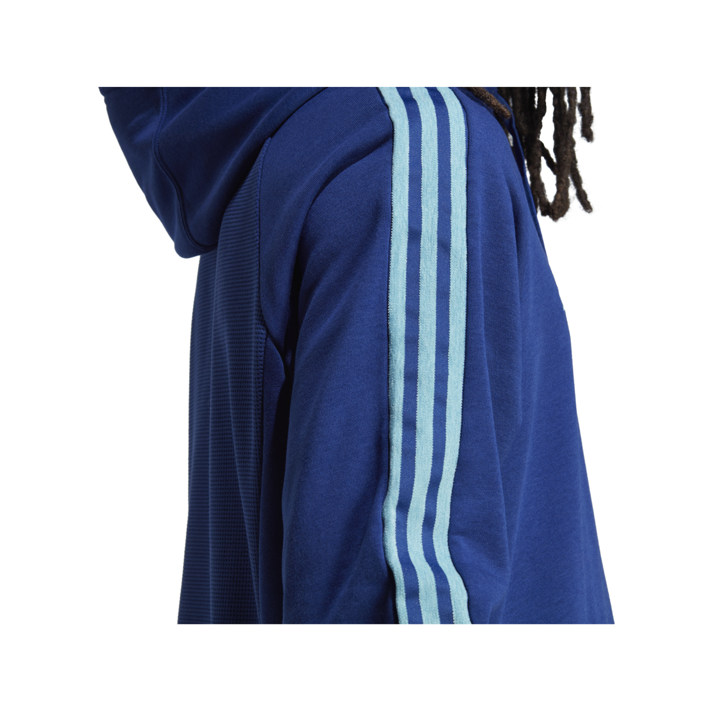 adidas Tiro Hoody Blau