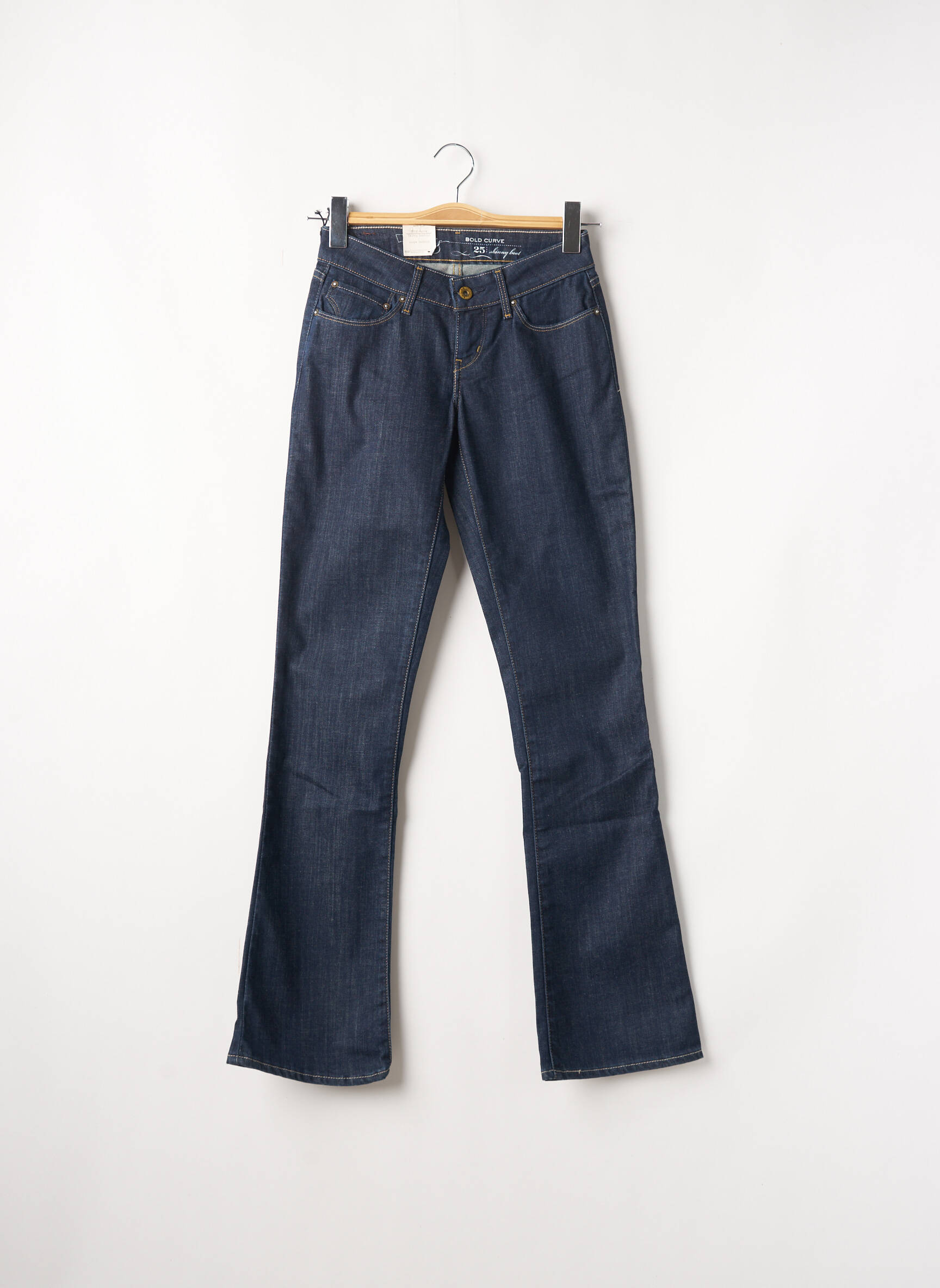 Levis Jeans Bootcut Femme couleur bleu