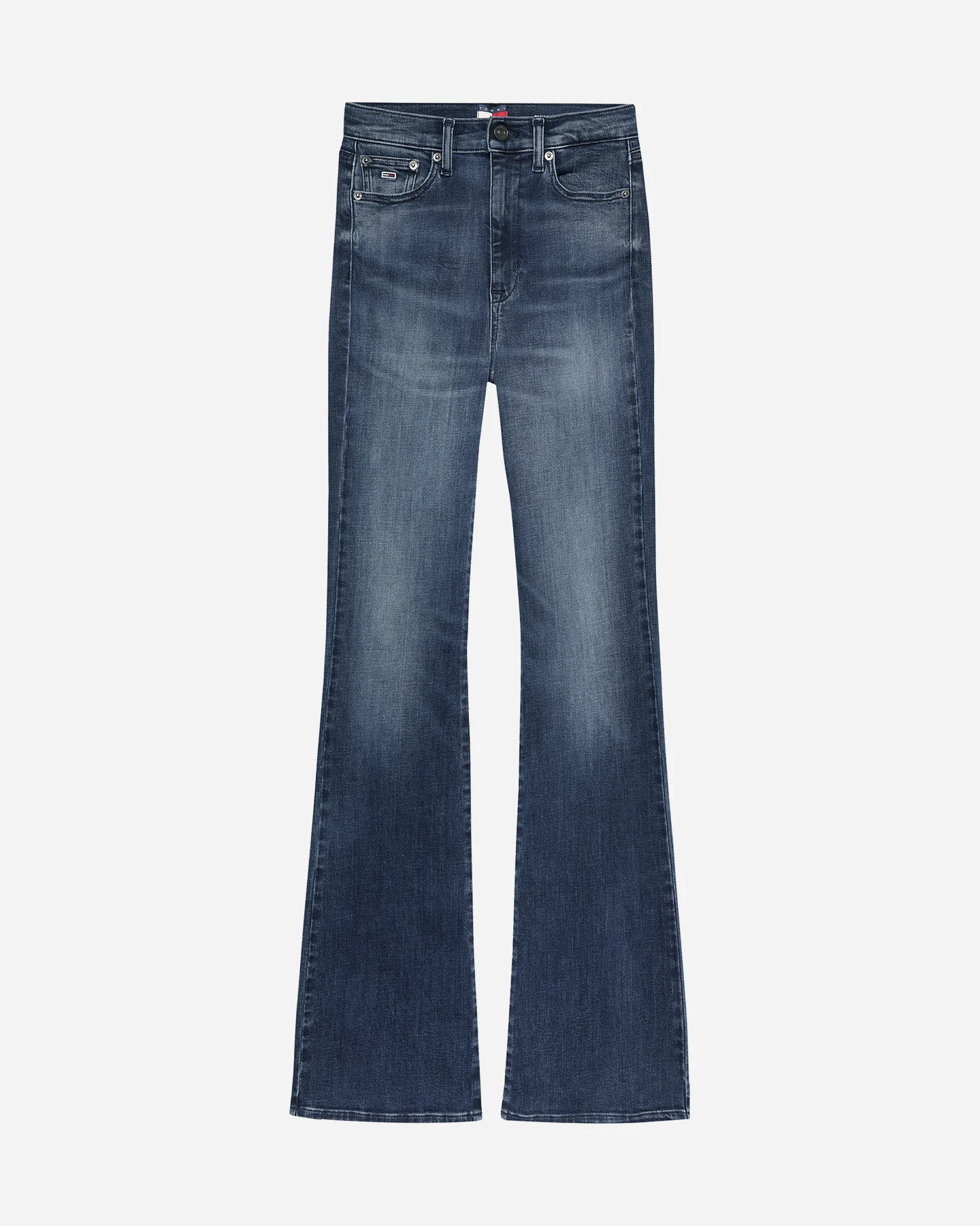 Jeansy Tommy Hilfiger Sylvia High Flare L32 W DW0DW19756-1BZ