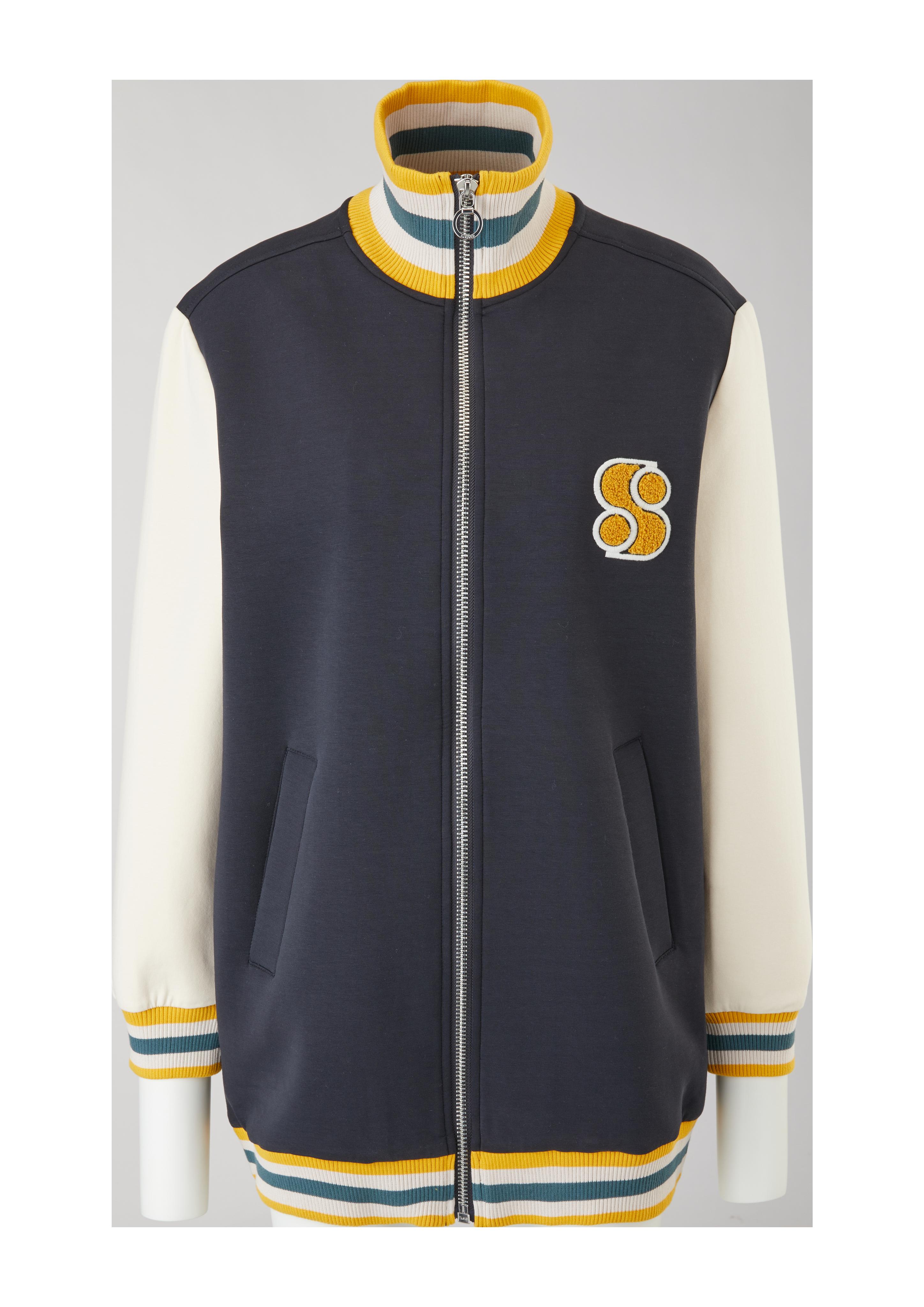 College-Jacke aus Scuba  2122008-5989