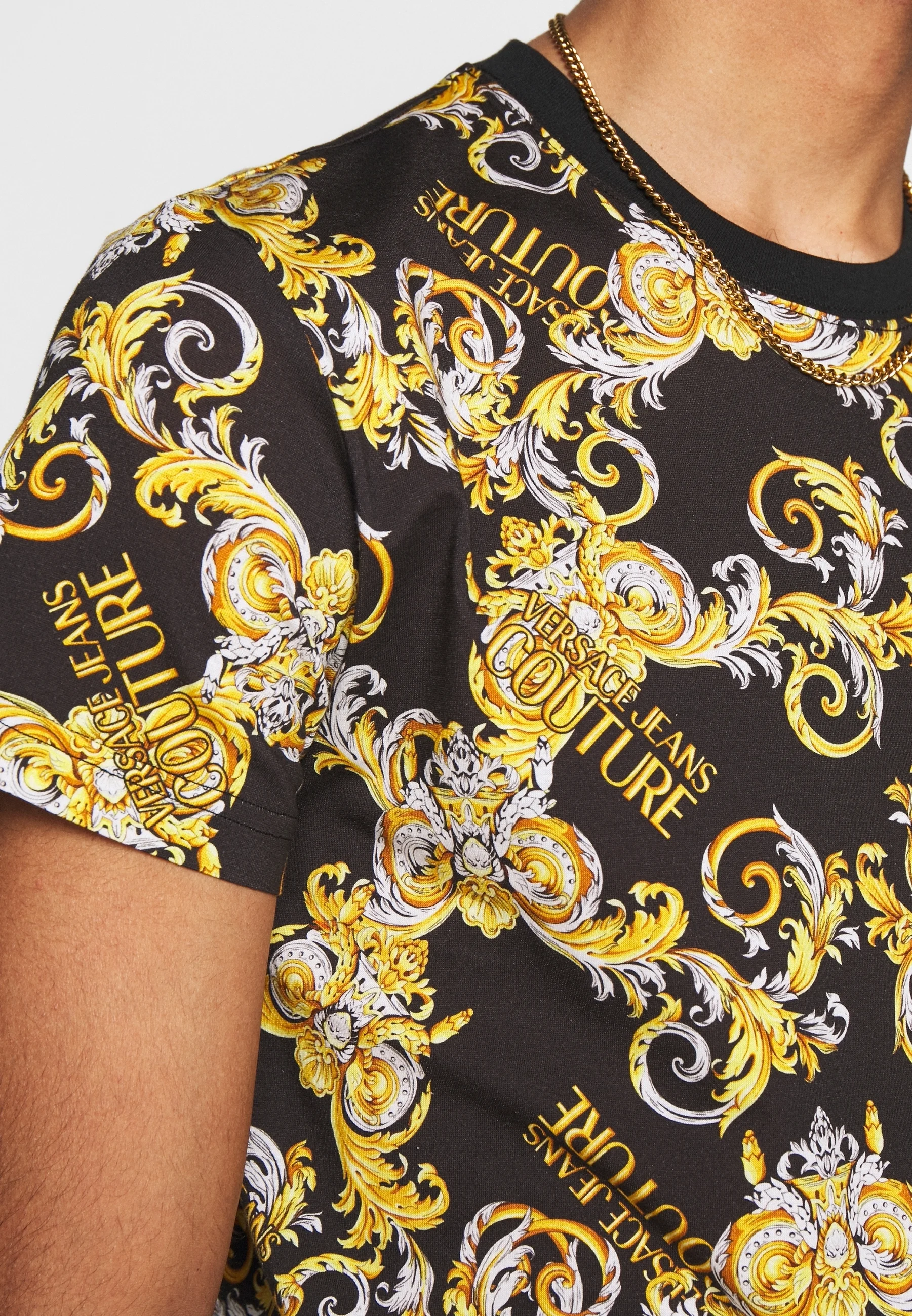 Camiseta con estampado de Versace Jeans Couture