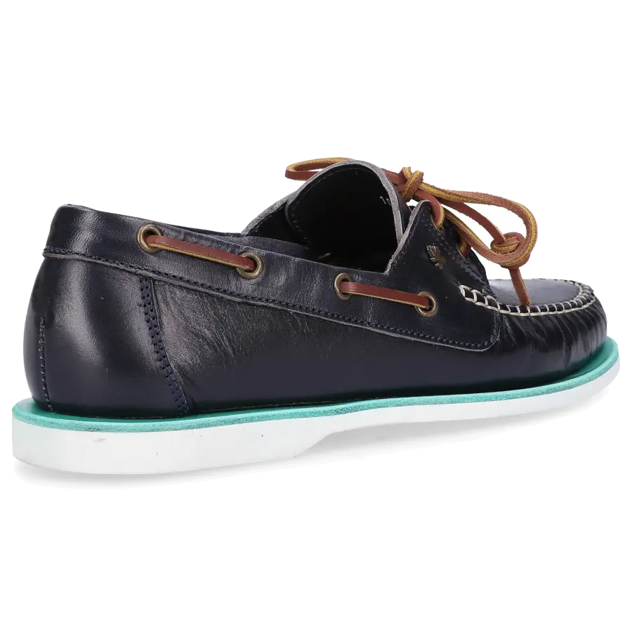 Dsquared2 - Bootsschuhe BOAT Kalbsleder - blau