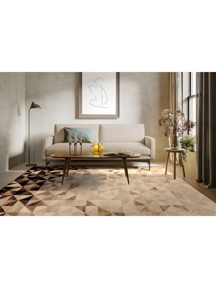 Arte Espina Teppich Madelin in Creme / Braun günstig kaufen