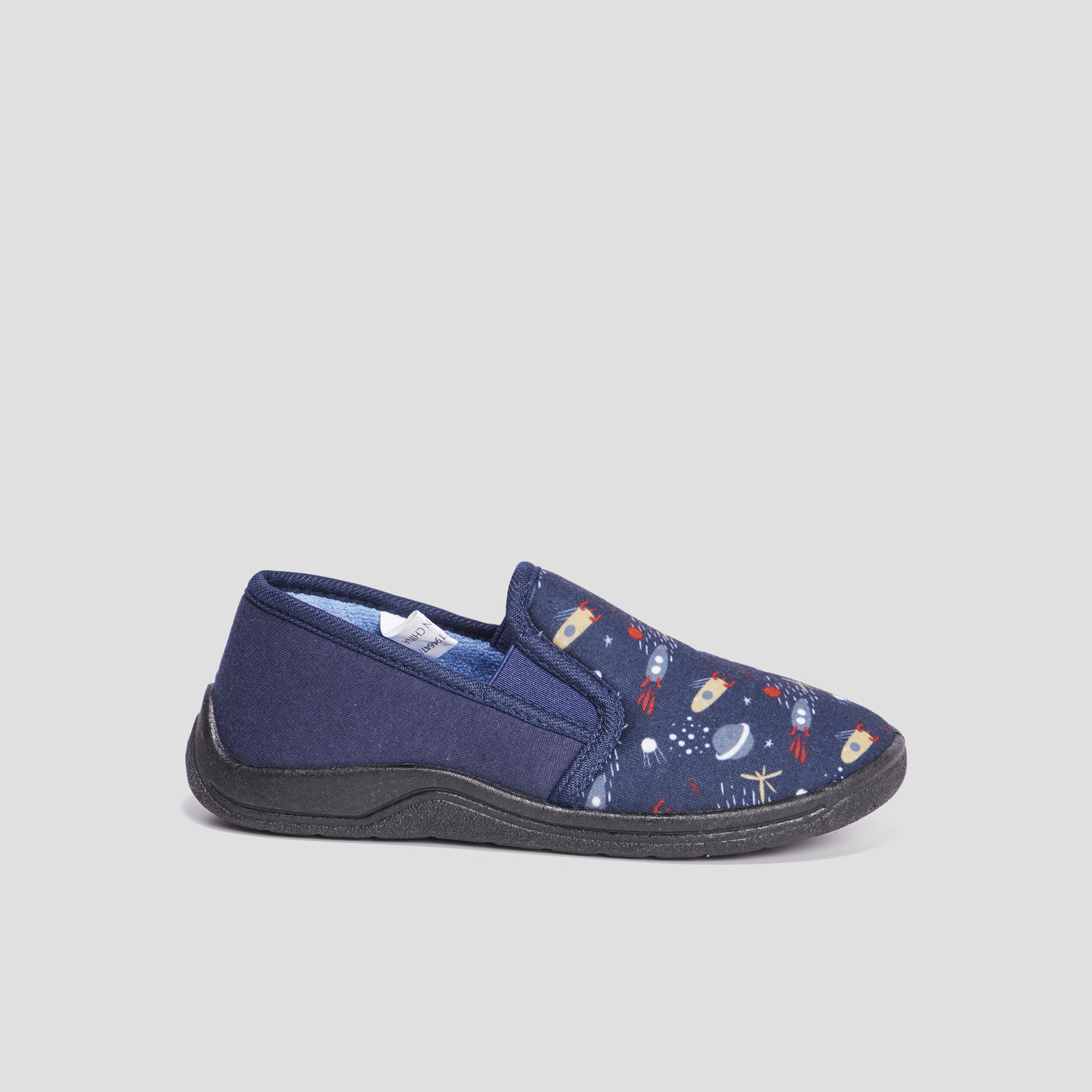 Chaussons emboîtant bleu marine garçon | La Halle