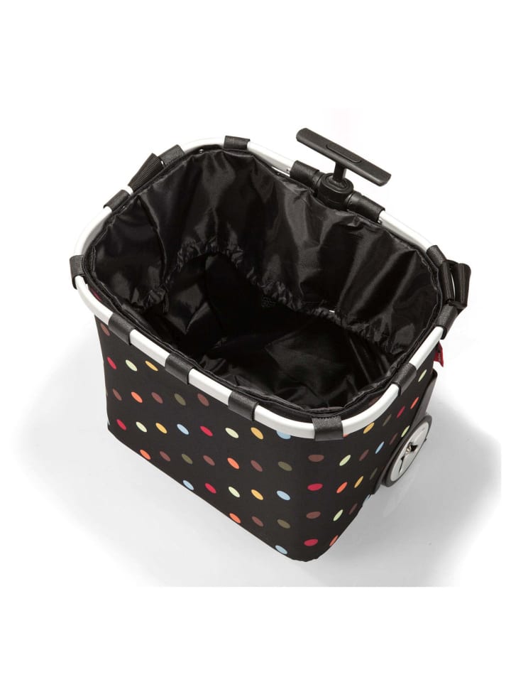 Reisenthel carrycruiser - Einkaufstrolley 47.5 cm (frame raffia black) in dots günstig kaufen onesize