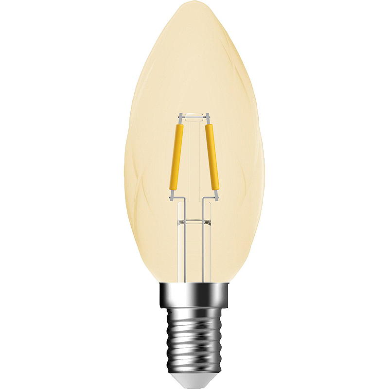 Energy Lyspære LED 100 lm Crystal gold mignon E14 C35