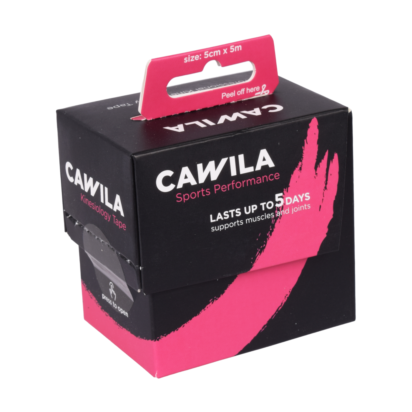 Cawila SPORTSCARE Kinesiology Tape | 5,0cm x 5m | Pink