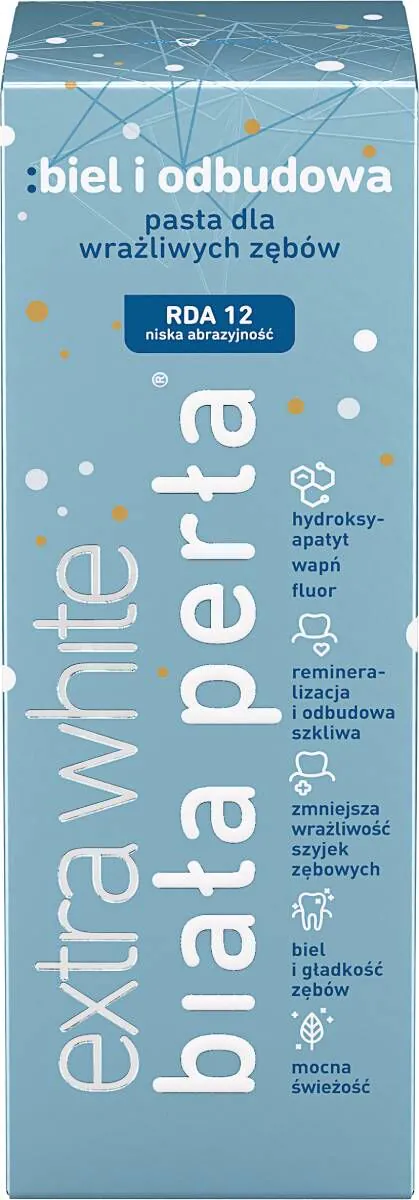 „White Pearl“ dantų pasta. Baltumas ir apsauga.