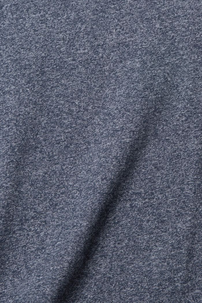 Recycelt: meliertes Jersey-T-Shirt