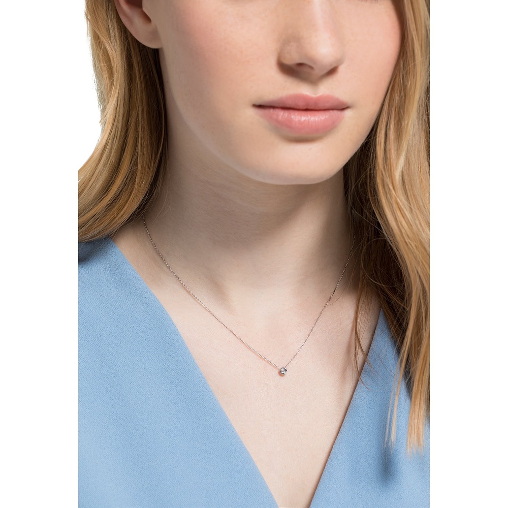 Valeria Chaînette 375 Or blanc collier