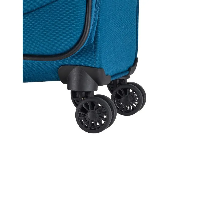 Travelite CHIOS Kofferset mit 4 Rollen Gr. L\/M (inkl. Reisetasche + Beautycase) - Petrol