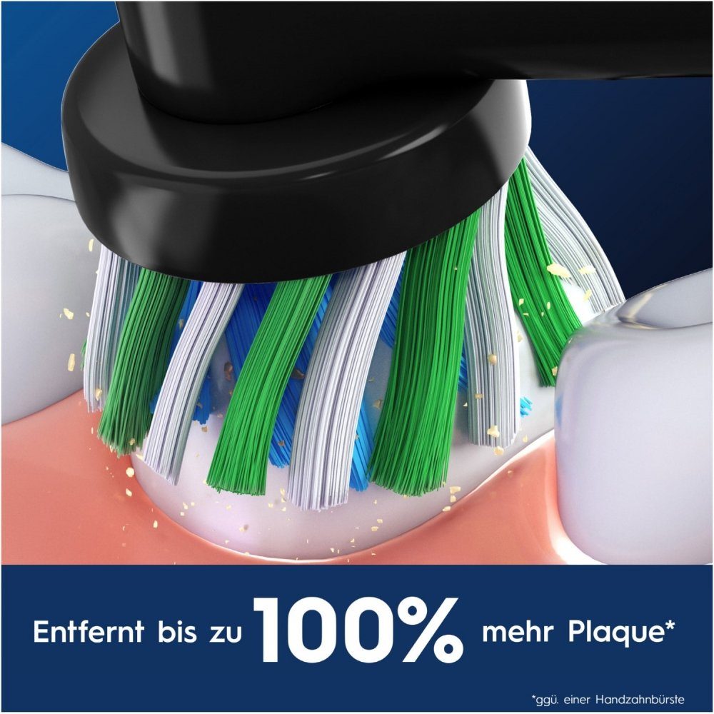 Oral-B Aufsteckbürsten Pro CrossAction 4er - Aufsteckbürsten - schwarz