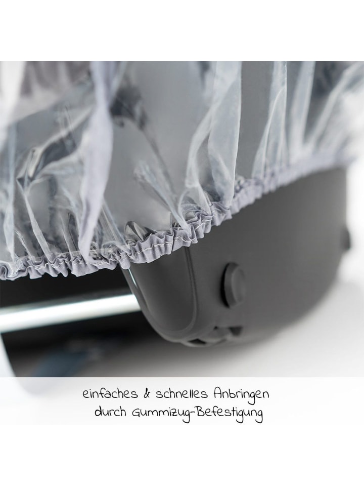 Zamboo Erstlings-Schutz-Set für Babyschalen mit Insektenschutz in grau günstig kaufen onesize